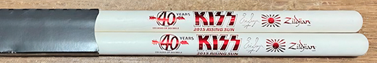 40th Anniversary Tour 2015 Japan merch drumsticks