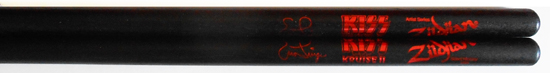 2012 KISS Kruise merchandise booth drumsticks